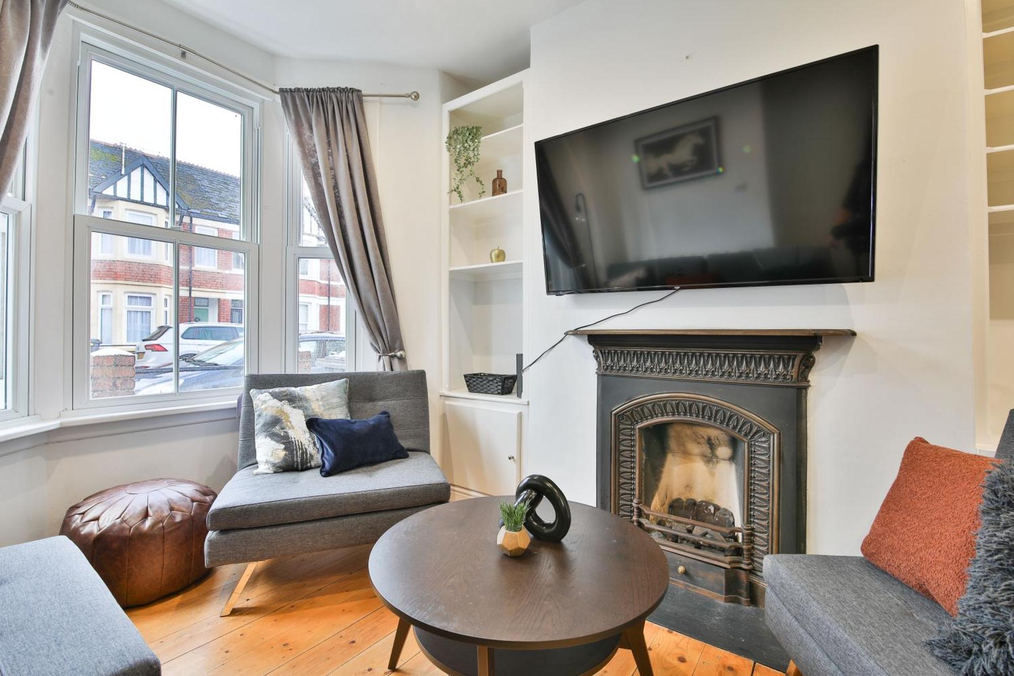 Сasa de vacaciones Stayright 3-bed Pontcanna House Next To Pontcanna Fields *
