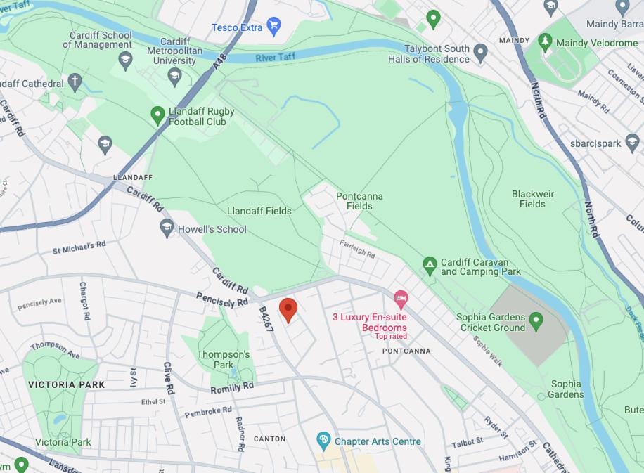 Holiday home Stayright 3-bed Pontcanna House Next To Pontcanna Fields *